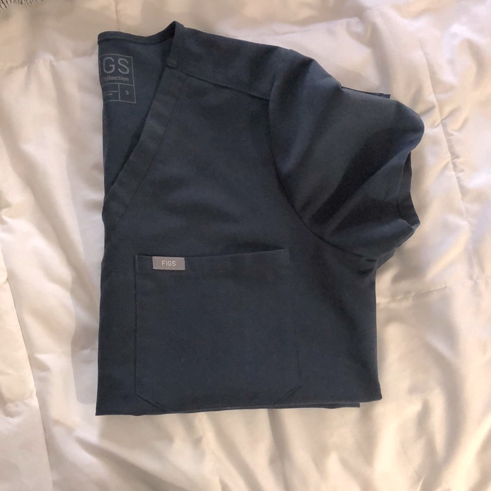 Figs Dark Harbor Limited Edition Catarina Top in Small
